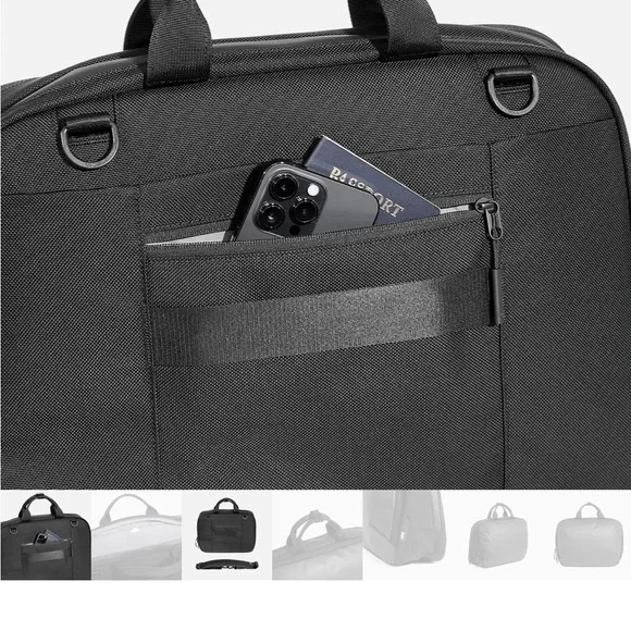 Stylish Gray Laptop Bag for Men - Picture 8 of 14